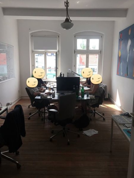 office space for up to 15 people in the heart of Prenzlauer Berg