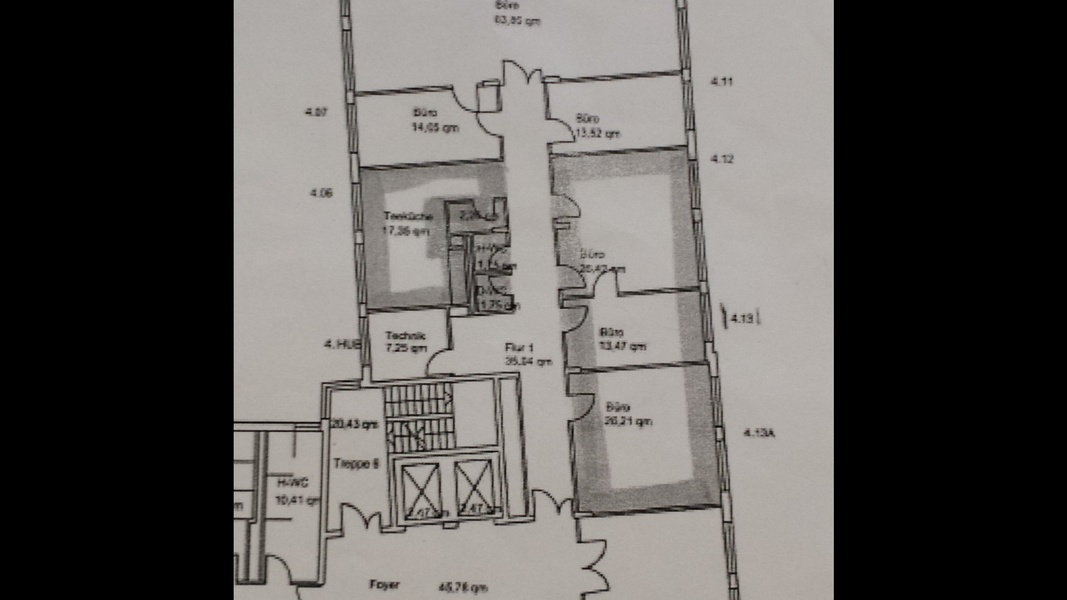 abgeschlossener Raum 25 qm in Bürogemeinschaft