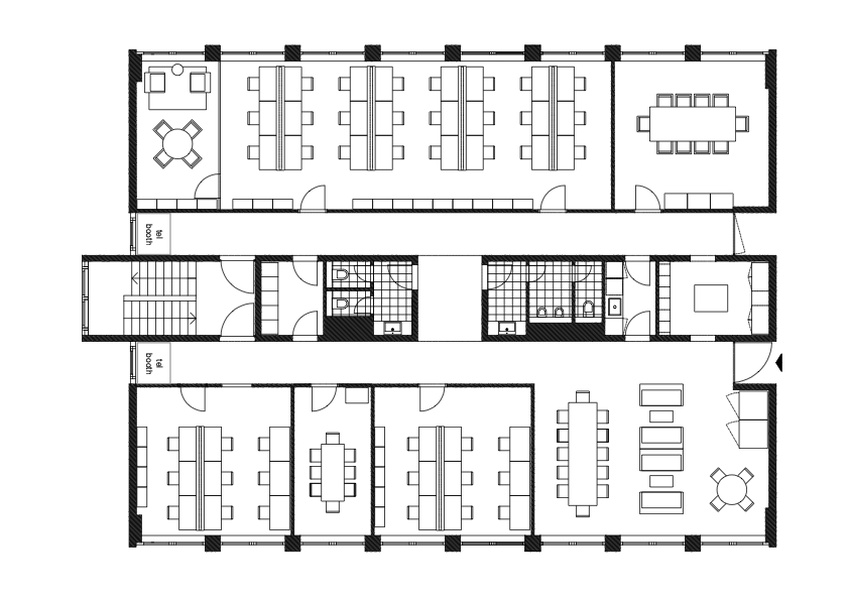 Plug & Play Büro am Senefelderplatz für 30-60 Mitarbeiter