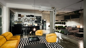 Working and feeling good in the Wallyard Café - CoWorking // Arbeitsplatz