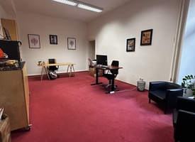 Desk in a quite office