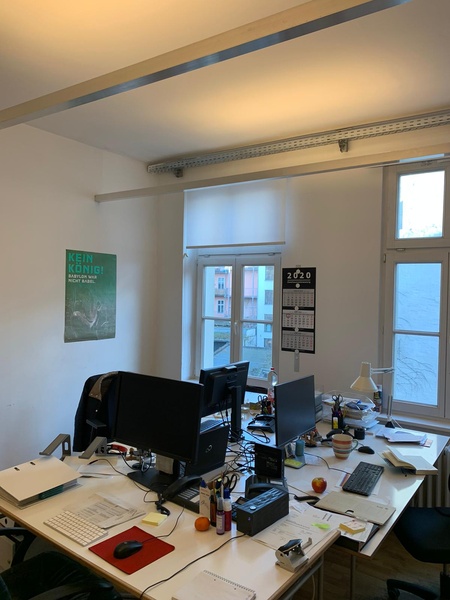 Beautiful office for rent at Rosenthaler Platz