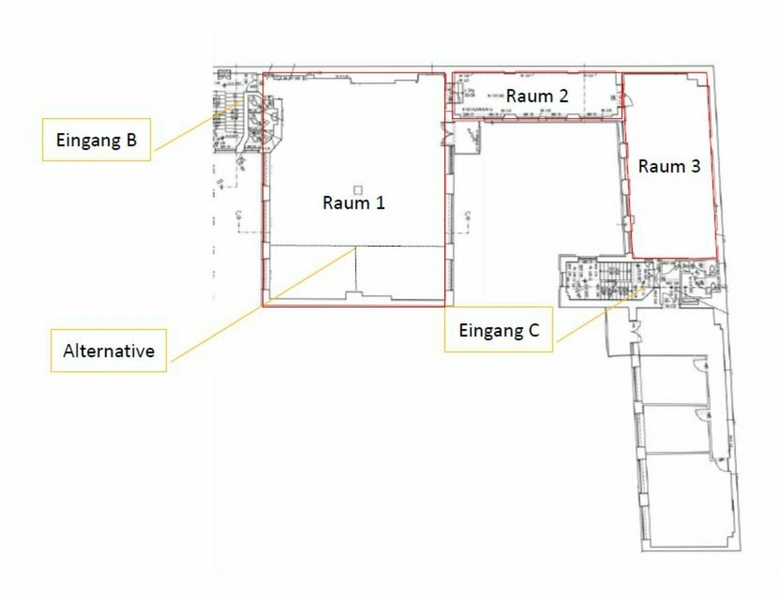 Bürofläche, Kreuzberg, Prov.-frei, geräumiges Office, Loft, 300qm