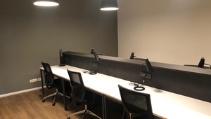 Plug & Play Office für bis zu 20 Mitarbeiter am Hellmholtzplatz