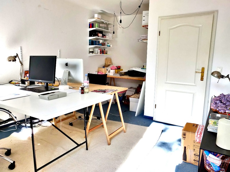 Nice Office (2-3 people) with Private Garden close to Rosenthaler Platz