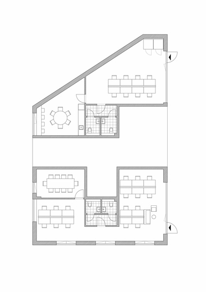 Plug&play office for 20-24 employees next to Hallesches Tor