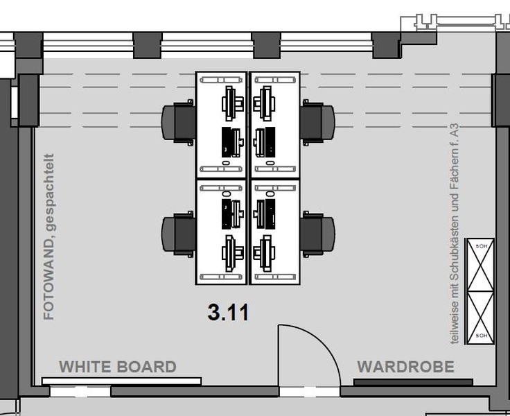 35 m² office room at Alexanderplatz