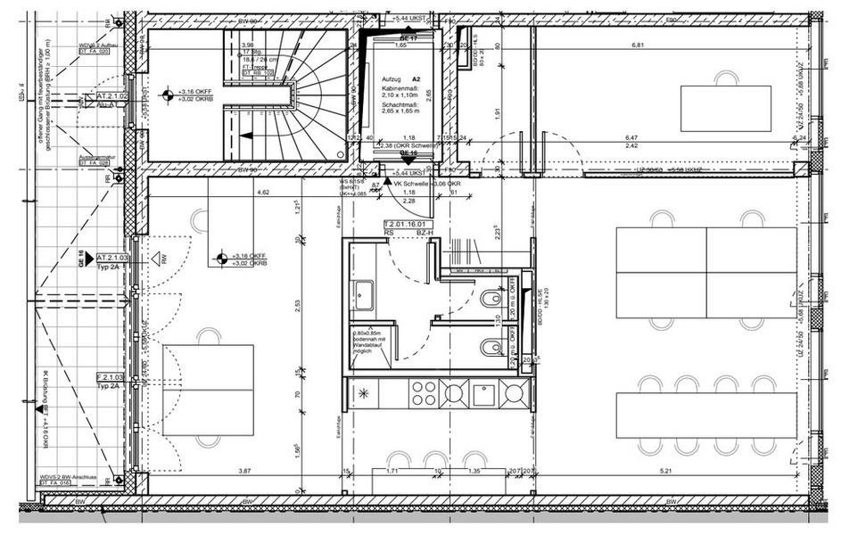 Neubau: 108 m² Praxis- oder Bürofläche, Nähe Hauptbahnhof