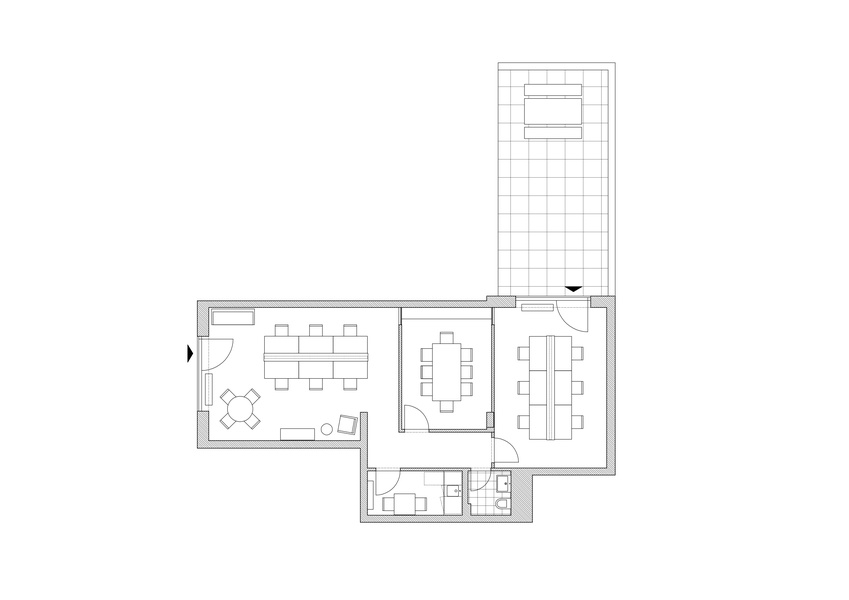 Plug & Play office for 12 employees - 300 EUR/desk