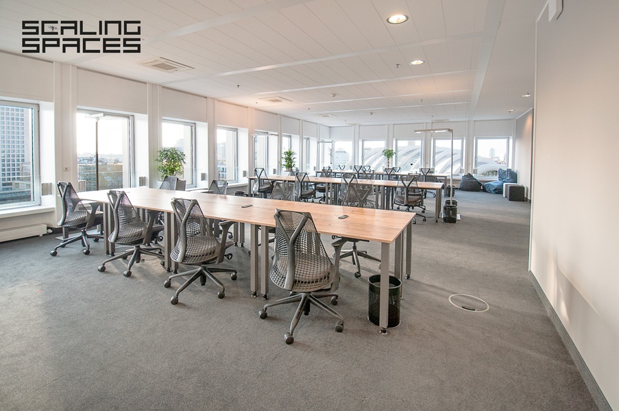 **Full-Serviced-Office** incl. meeting-rooms, kitchen, roof-terrace and shared areas