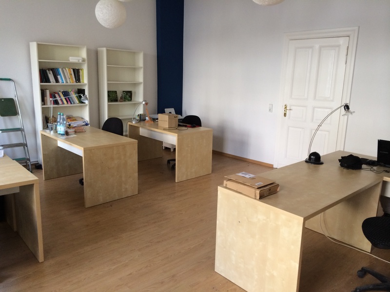 Desk in shared office in Prenzlberg