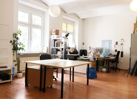 Maybachufer Berlin Office Desk Space Schreibtisch Atelierplatz