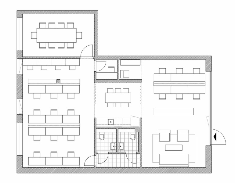 Plug&play office für 16-20 Mitarbeiter neben der Friedrichstraße