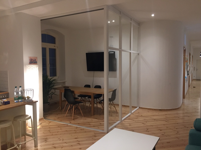 140m² fully equipped office in the heart of Kreuzberg close to Görtlitzer Bahnhof