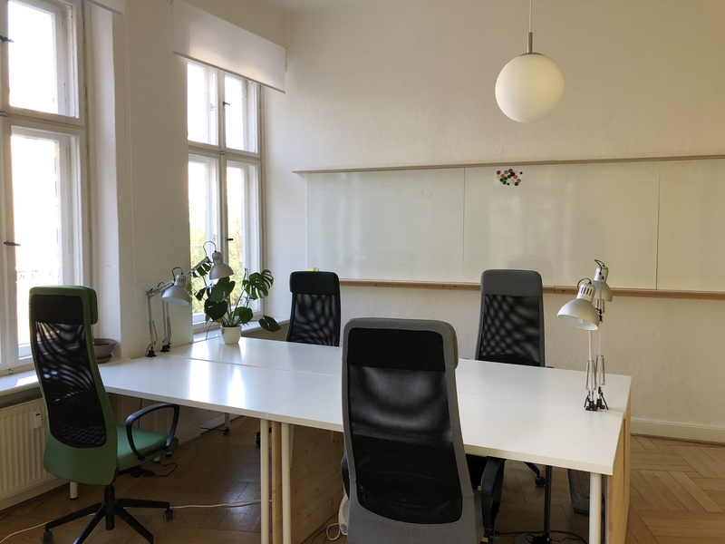 Office room for four people