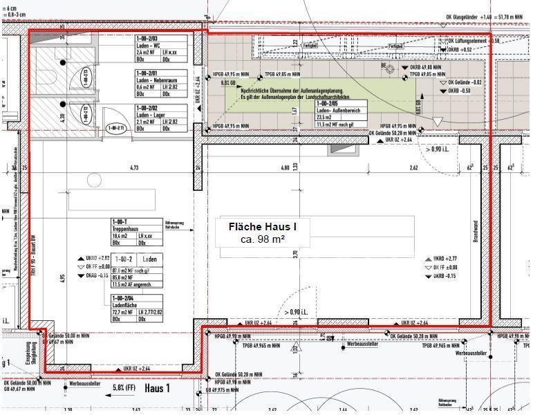 98m2 bright and spacious office space