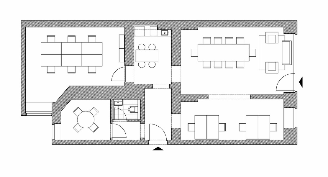 Plug&play office for 10-15 employees in Winsviertel