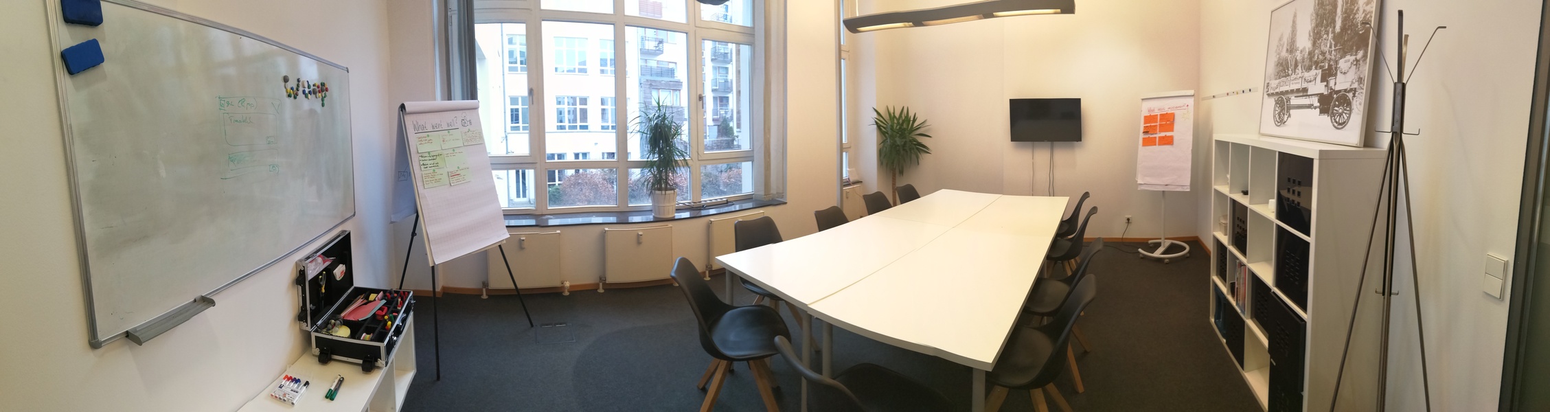 Office Sharing incl. Sunterrace in Mitte