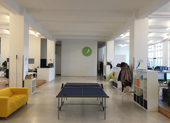 Great office space located directly at the Spree with a stunning view