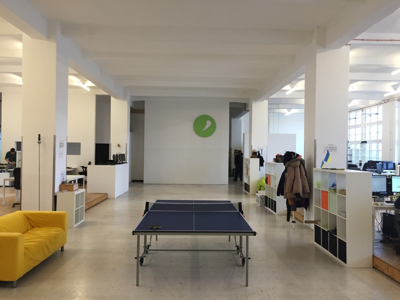Great office space located directly at the Spree with a stunning view