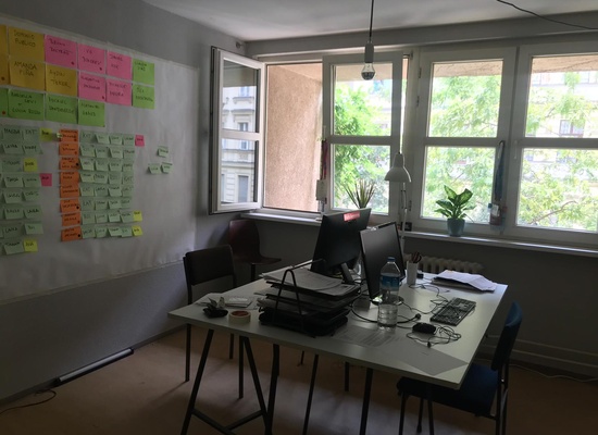 available co-working desk in Kreuzberg