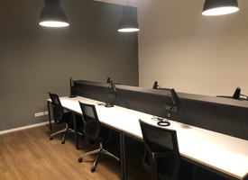 Plug & Play Office für bis zu 20 Mitarbeiter am Hellmholtzplatz
