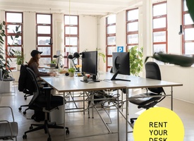 Call for all creatives: Monospace is subletting a desk!
