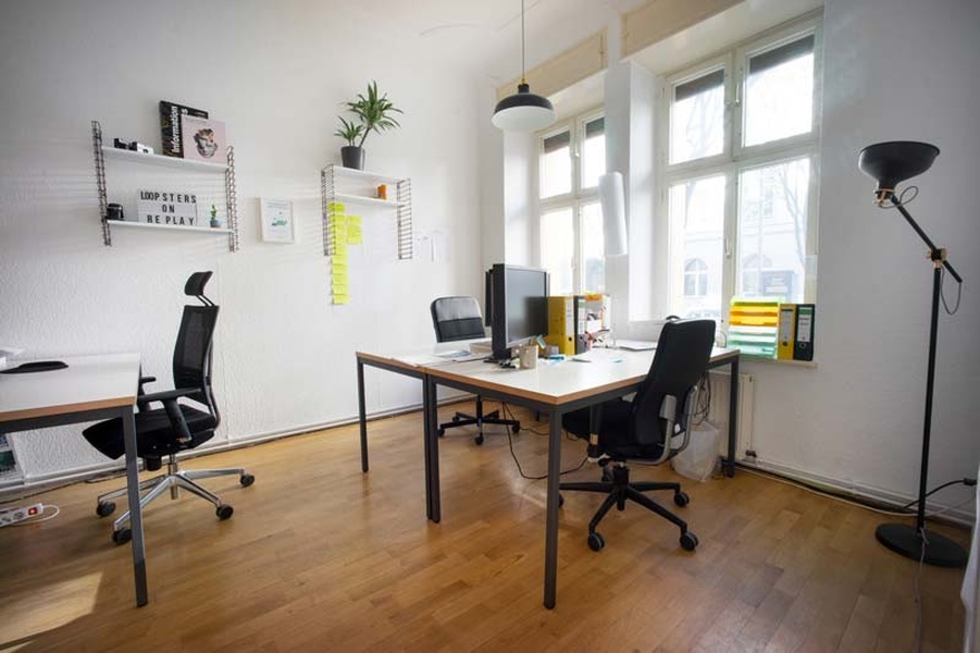 4 Arbeitsplätze in Bürogemeinschaft / Co-Working / Shared Office