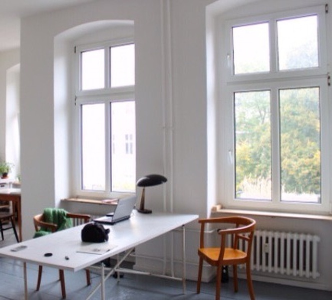 Atelier/ desk/ creative studio in Berlin 1.3-1.6.16