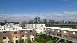 Nice office space offers desk with panoramic views