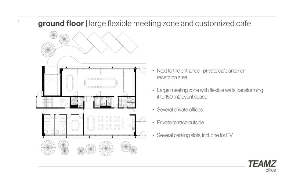 Furnished plug&play office in Berlin Mitte at Senefelderplatz (50-350 desks)