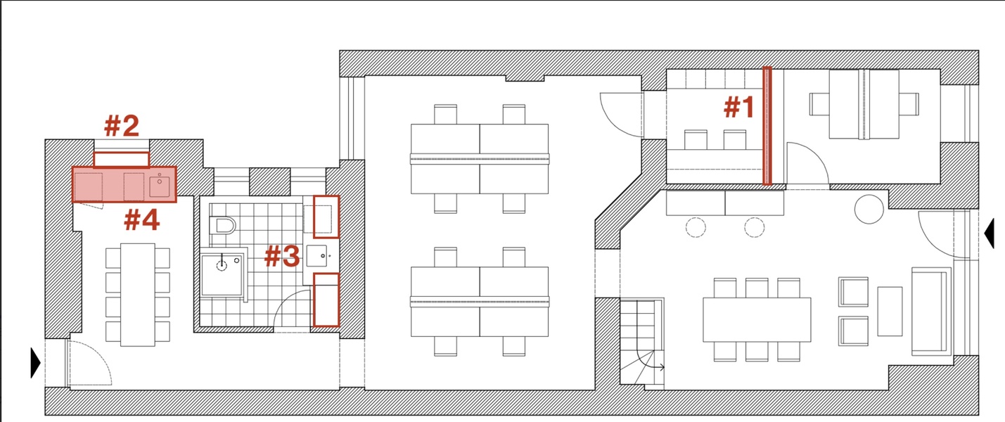 Office in Prenzlauer Berg Winsstr with heated basement