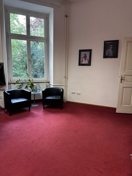 Desk in a quite office