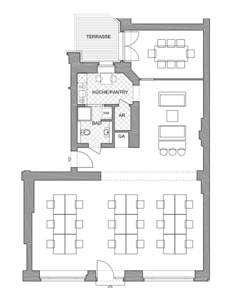 Dunckerstr. - plug&play Büro für 18 Mitarbeiter