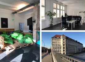 One Room (2-10 desks) with/without furniture at S-Bahnhof Sonnenallee