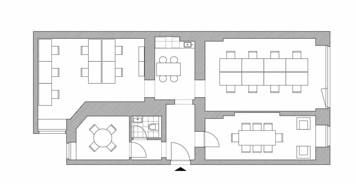 Plug&play office for 10-15 employees in Winsviertel