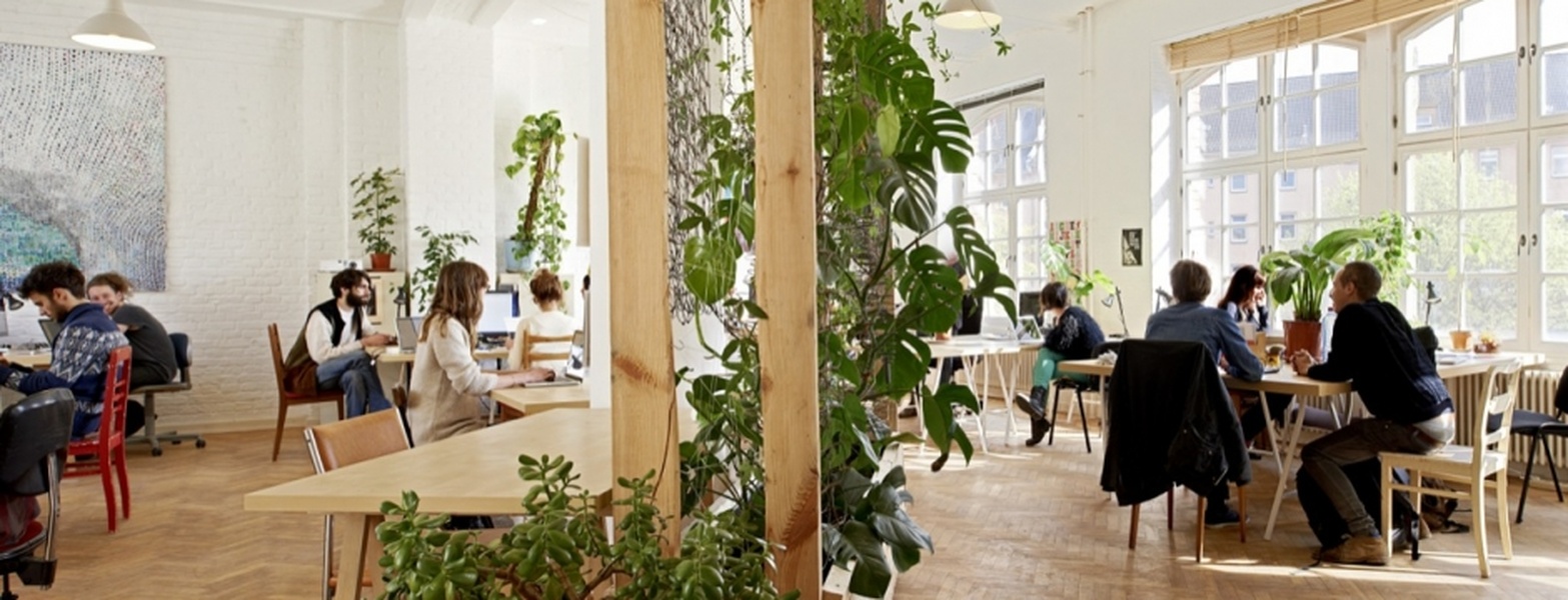 Dynamic coworking space in a creative environment