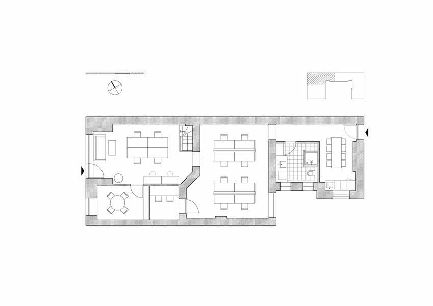 Plug & play Büro für 12-16 Mitarbeiter im Winsviertel