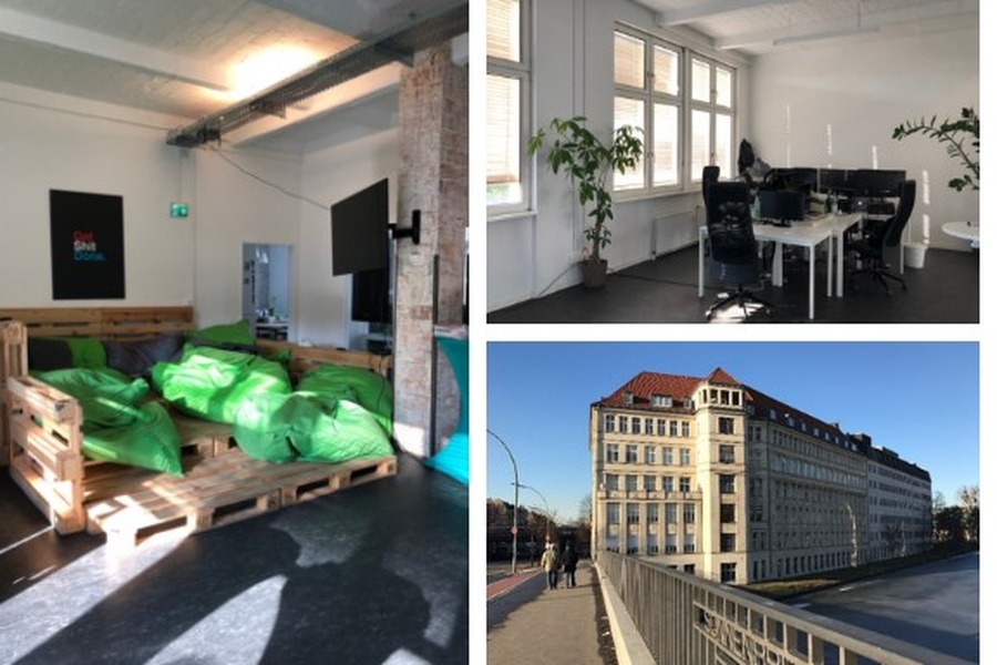 One Room (2-10 desks) with/without furniture at S-Bahnhof Sonnenallee