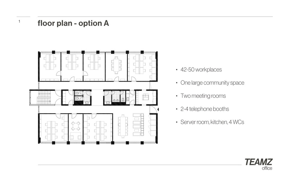 Plug&play office in Berlin Mitte at Senefelderplatz (20-50 desks)