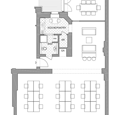 Dunckerstr. - plug&play Büro für 18 Mitarbeiter