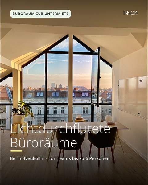 Helle Workshop- & Büroräume in Berlin-Neukölln – 3–4 Tage/Woche
