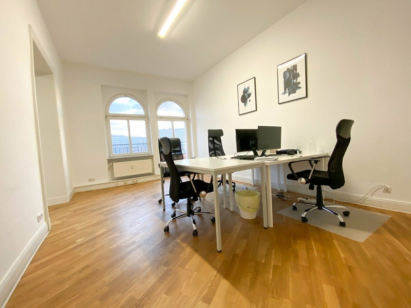 Office at Hackescher Markt with 2 balconies & view of TV tower