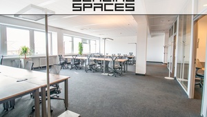 **Full-Serviced-Office** incl. meeting-rooms, kitchen, roof-terrace and shared areas