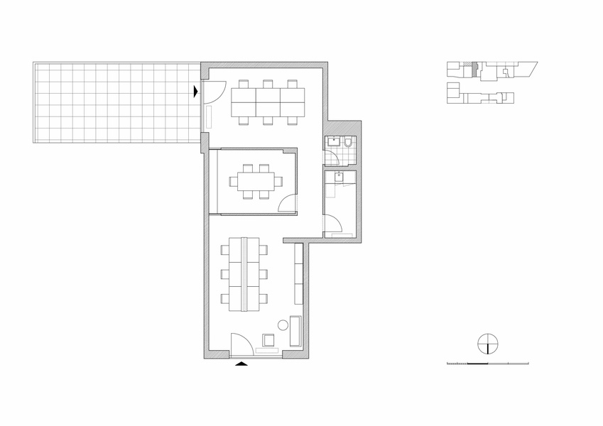 Plug & Play office für 6-10 Mitarbeiter in Kastanienallee