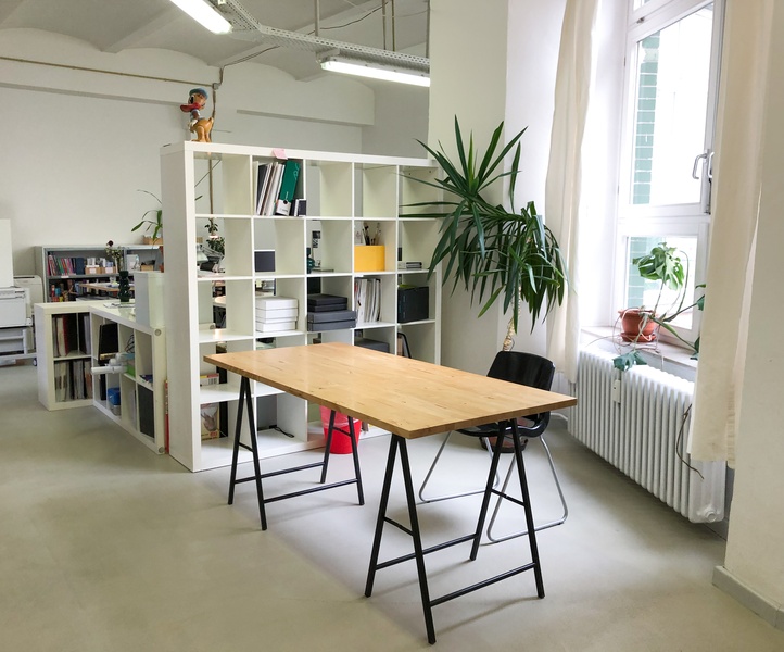 Spacious workplace in our shared creative office!
